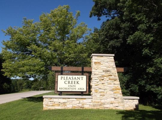 Pleasant Creek State Recreation Area campground