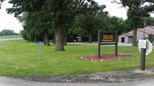 Clear Lake State Park campground