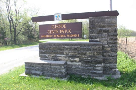 Geode State Park campground