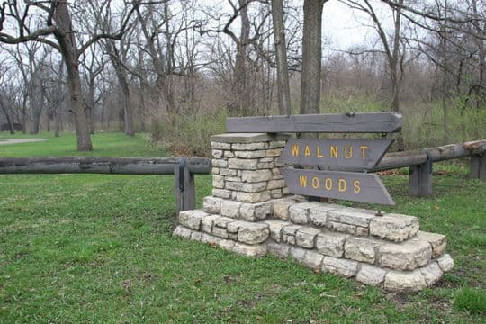 Walnut Woods State Park campground
