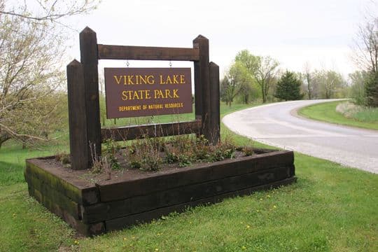 Viking Lake State Park campground