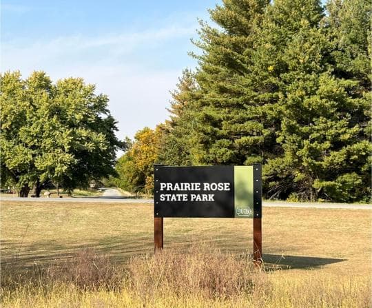 Prairie Rose State Park campground