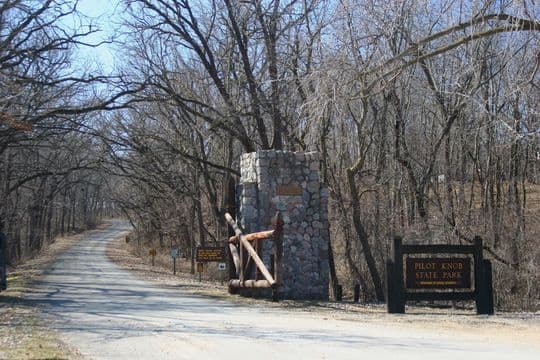 Pilot Knob State Park campground