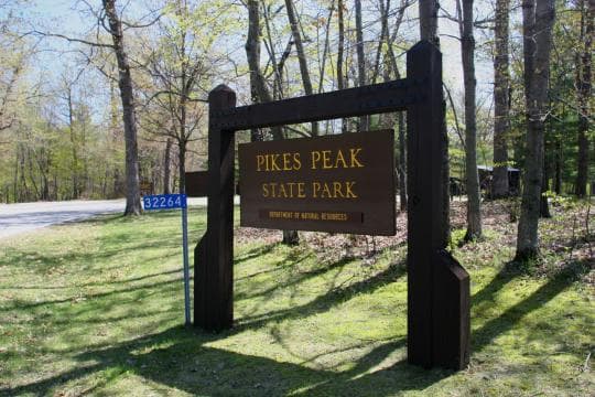 Pikes Peak State Park campground