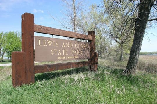 Lewis and Clark State Park campground