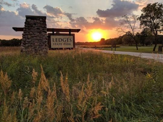 Ledges State Park campground