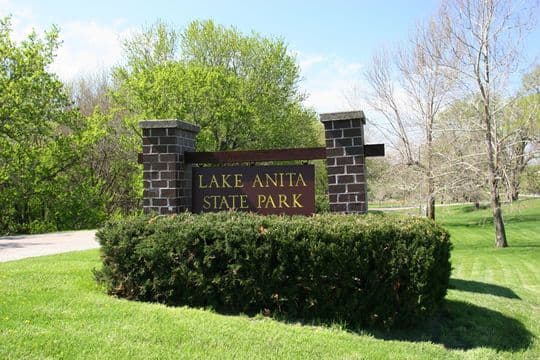 Lake Anita State Park campground