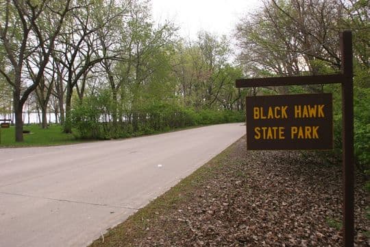 Black Hawk State Park campground