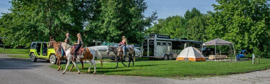TAYLORSVILLE LAKE STATE PARK campground