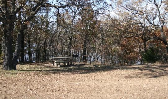 Cross Timbers State Park campground