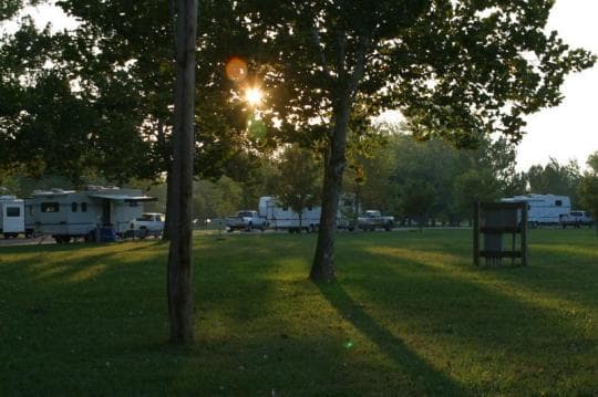 Tuttle Creek State Park campground