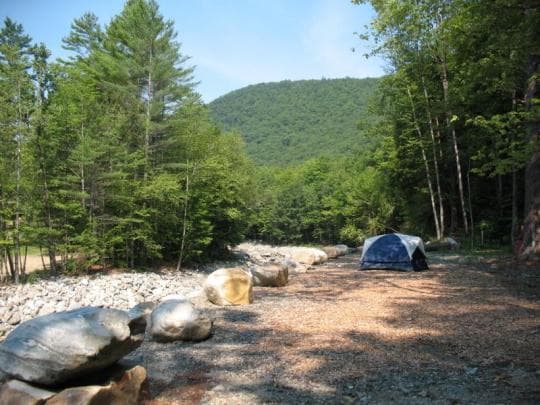 Mohawk Trail State Forest campground