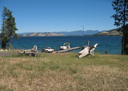 Big Arm Unit - Flathead Lake State Park campground