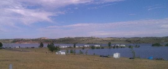 Tongue River State Park campground