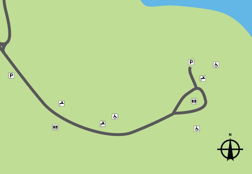 Long Branch State Park Campground (sites 41-72) campground