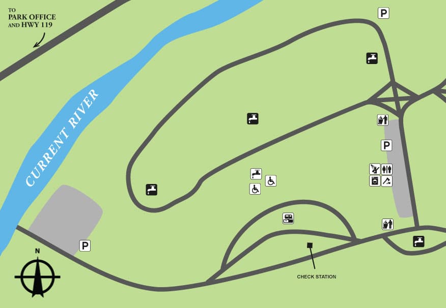 Montauk State Park Loop 1 campground