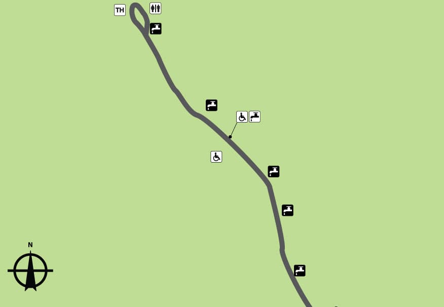 Roaring River State Park Campground 1 (sites 7-41) campground
