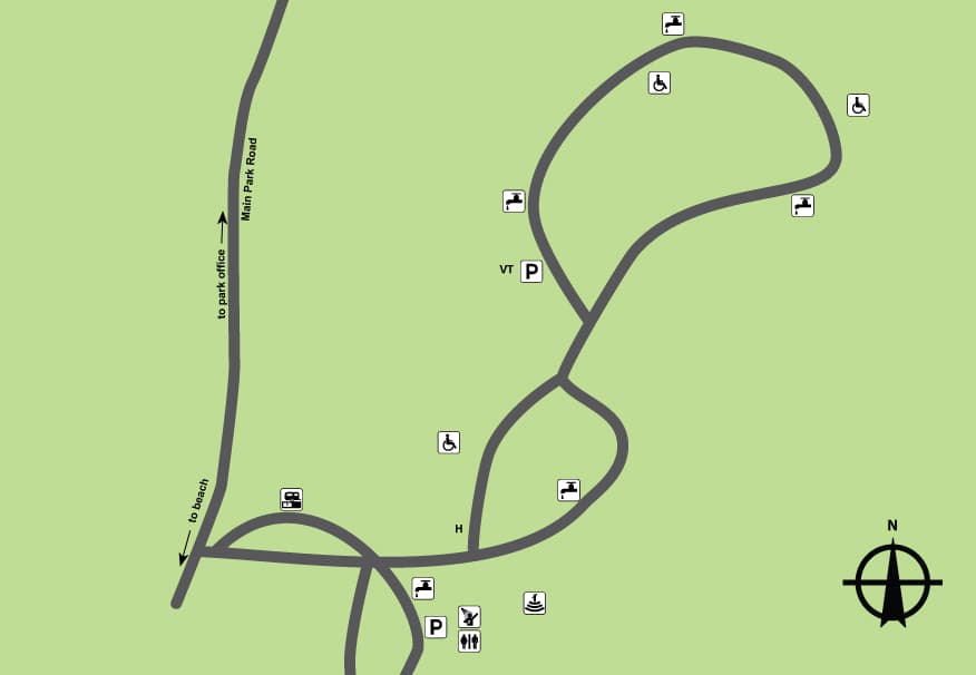 St. Francois State Park Campground (sites 64-110) campground