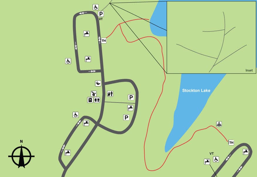 Stockton State Park Campground in Missouri