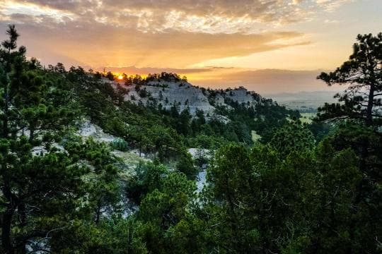 Fort Robinson SP campground
