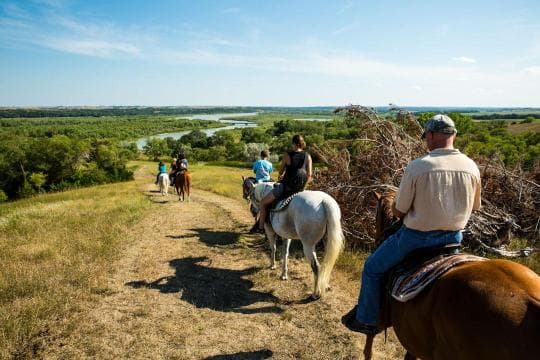 Niobrara State Park campground