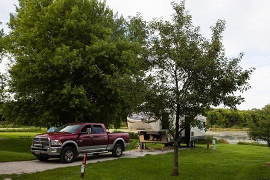 Summit Lake State Recreation Area campground