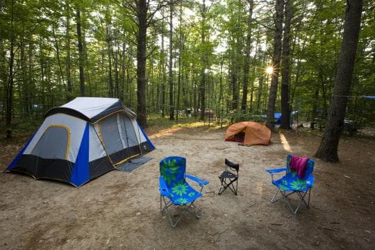Greenfield State Park campground