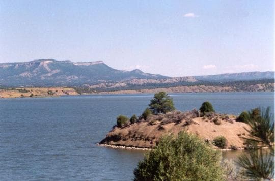 El Vado Lake campground