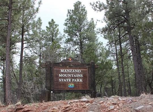 Manzano Mountains campground