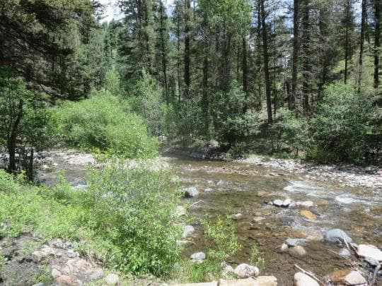 Pecos Canyon State Park campground