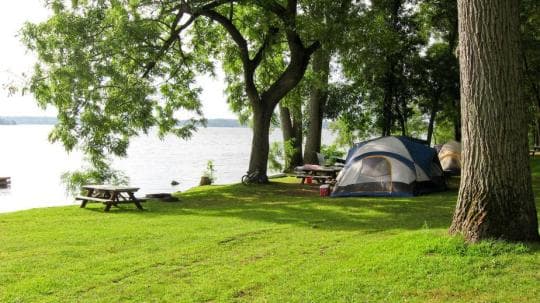 CANOE POINT STATE PARK campground