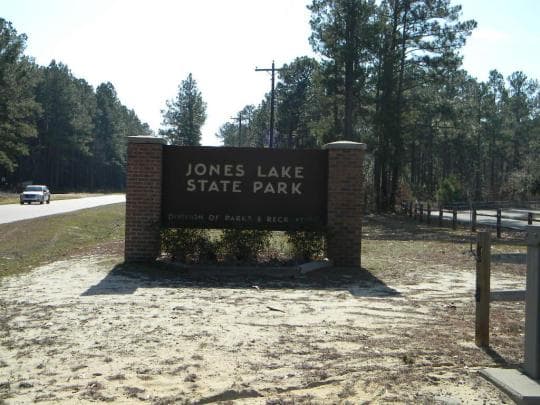 Jones Lake State Park campground