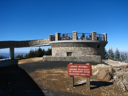 Mount Mitchell State Park campground