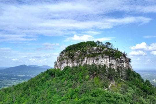 Pilot Mountain State Park campground
