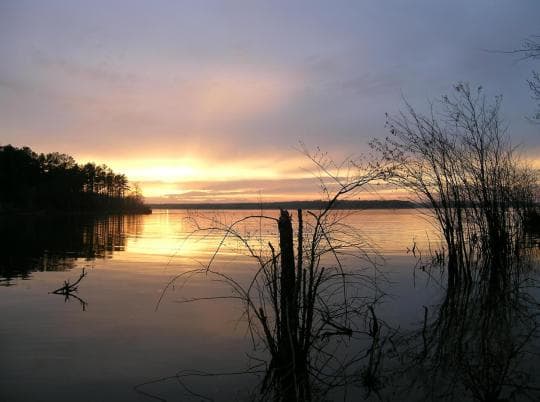 Falls Lake State Recreation Area campground