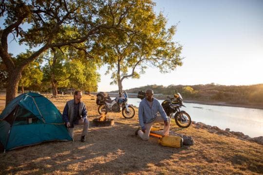 Salt Plains State Park campground
