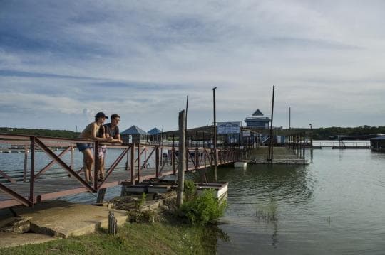 Lake Texoma State Park campground