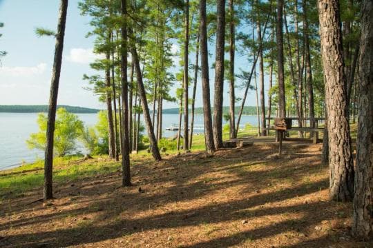 McGee Creek State Park campground