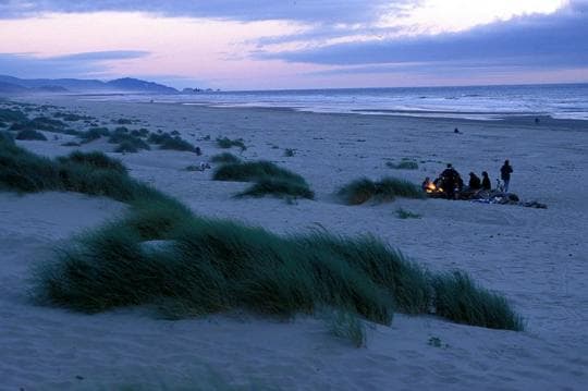 Nehalem Bay State Park campground