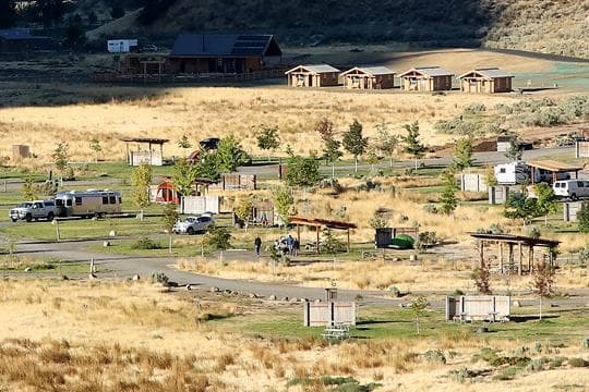 Cottonwood Canyon State Park campground