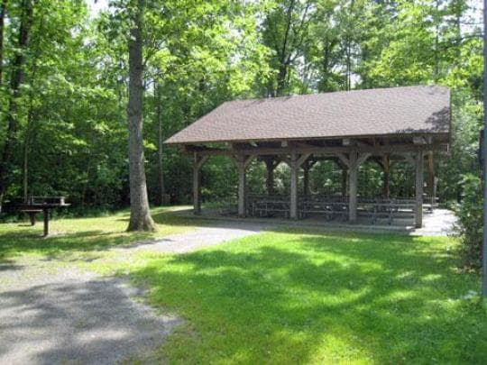 LEONARD HARRISON STATE PARK campground