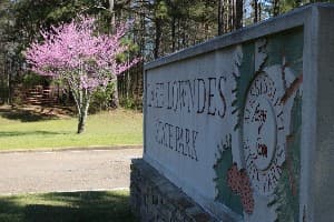 Lake Lowndes State Park campground