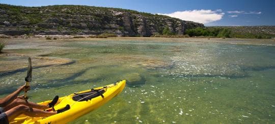Devils River State Natural Area - Del Norte Unit campground