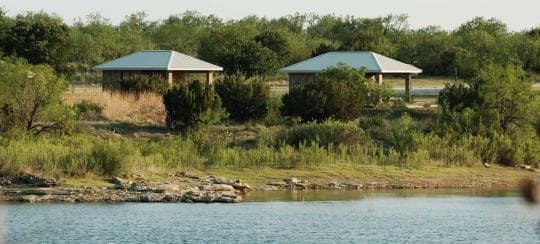 Lake Colorado City State Park campground