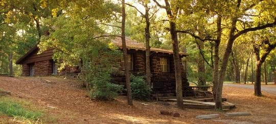Bastrop State Park campground