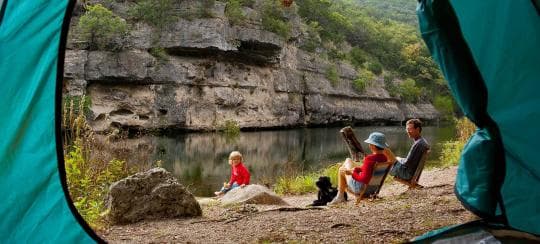 Lost Maples State Natural Area campground