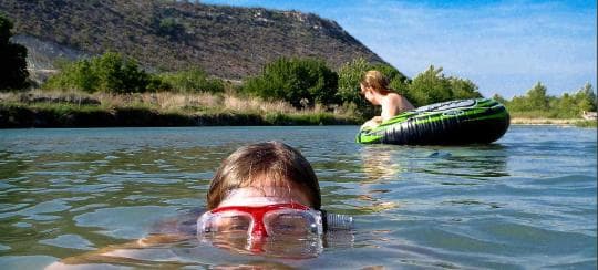 South Llano River State Park campground