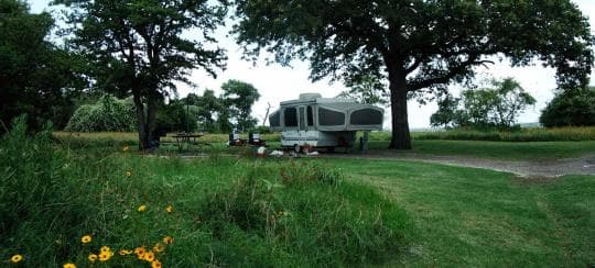 Lake Somerville State Park Birch Creek campground