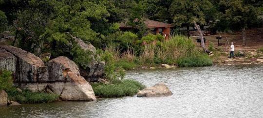 Lake Mineral Wells State Park and Trailway campground