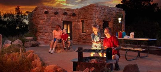 Palo Duro Canyon State Park campground